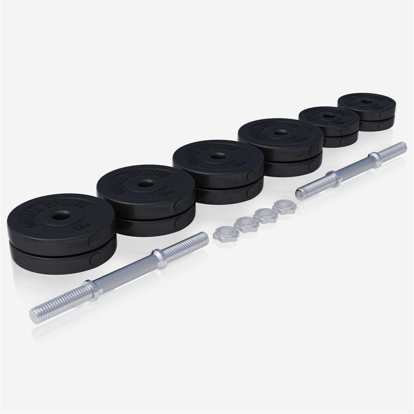 Set d’haltères en plastique 30 kg