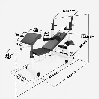 Banc de musculation universelle