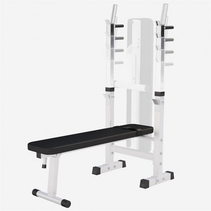 Banc de musculation avec support de barre