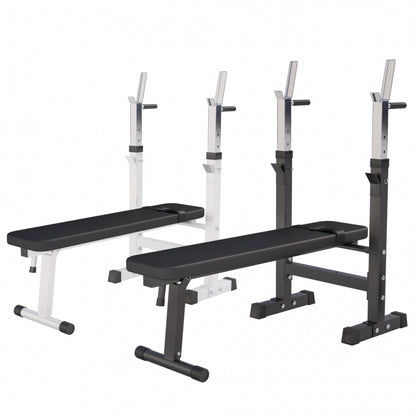 Banc de musculation avec support de barre