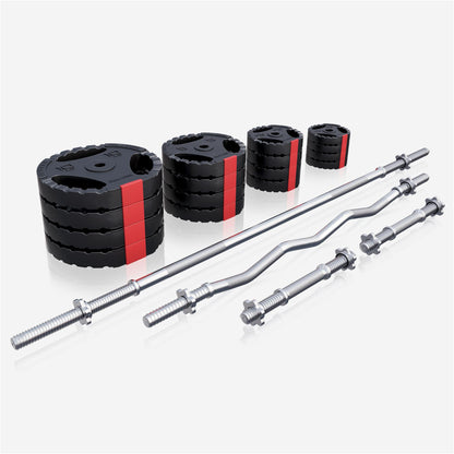 Set d'haltères en plastique Gripper 100 kg