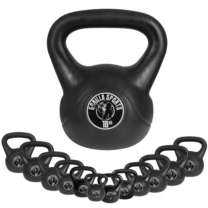 Kettlebell en plastique