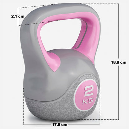 Kettlebell Stylish en plastique