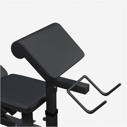 Banc de musculation universel avec set d'haltères 40 - 100 kg en plastique