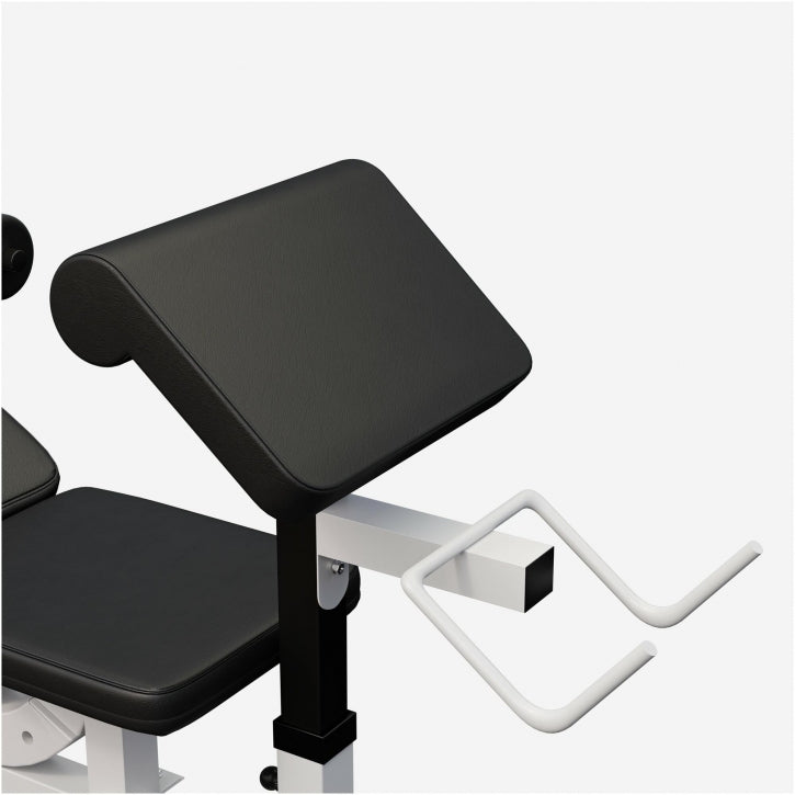 Banc de musculation universel avec set d'haltères 40 - 100 kg en plastique