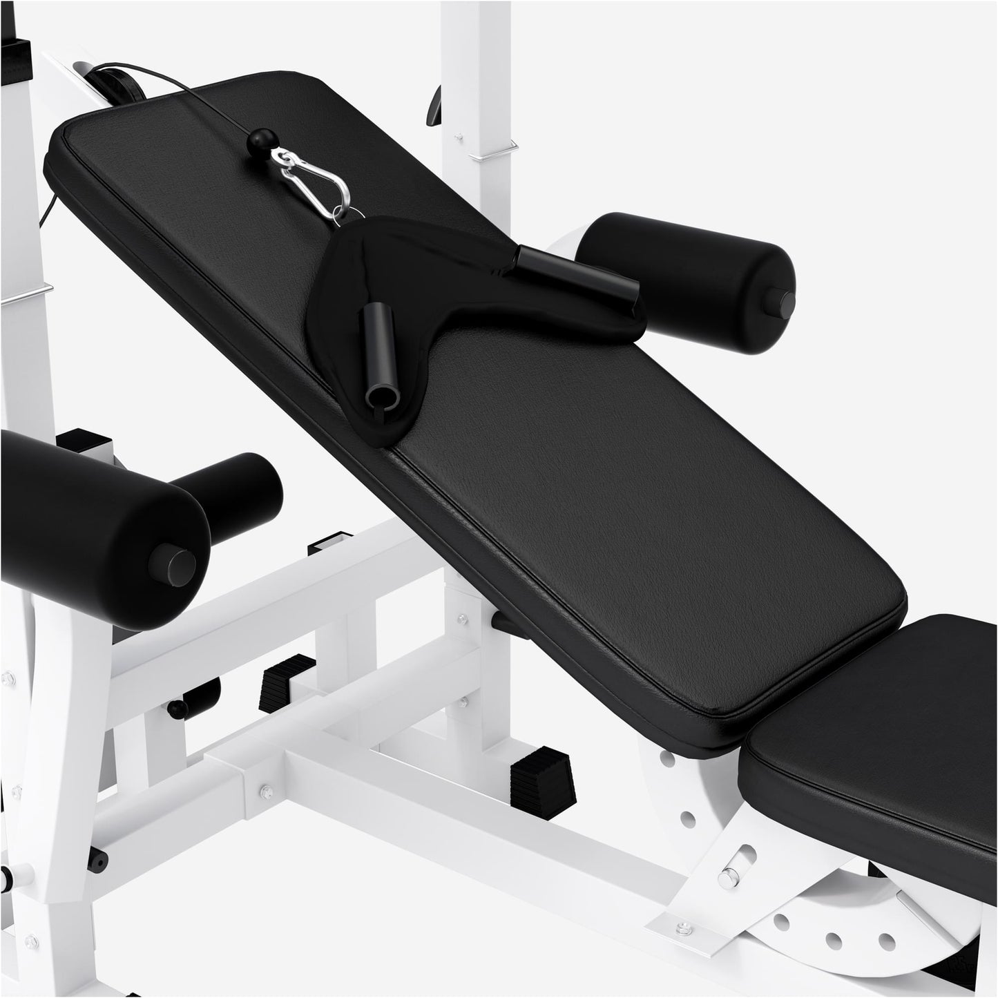 Stations de musculation universelle avec set d'haltères plastique 108 kg