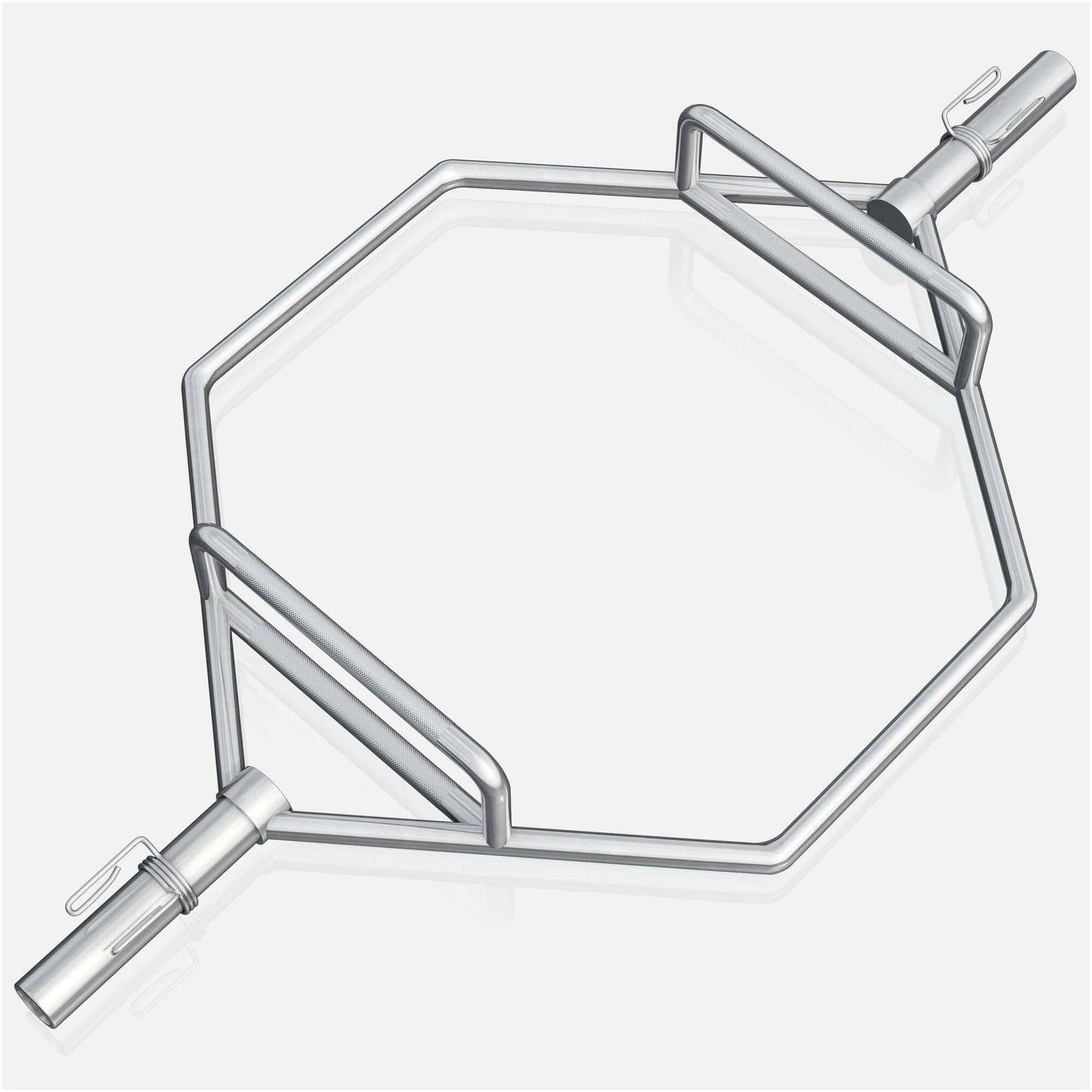 Barre hexagonale en chrome