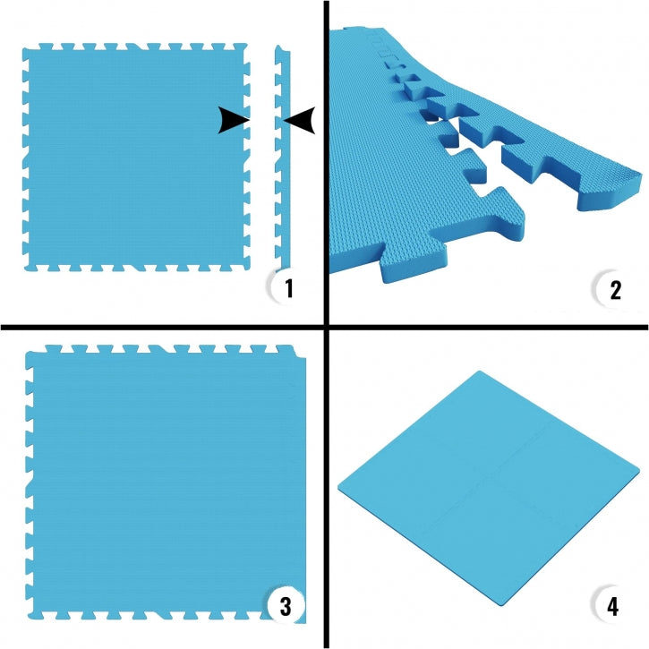 Embouts pour tapis de protection de sol