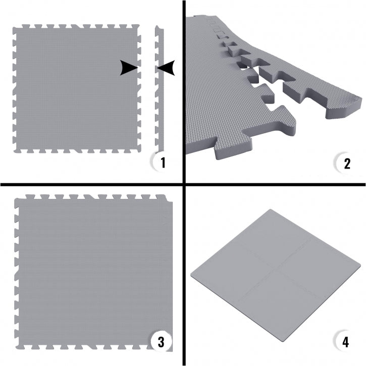 Embouts pour tapis de protection de sol