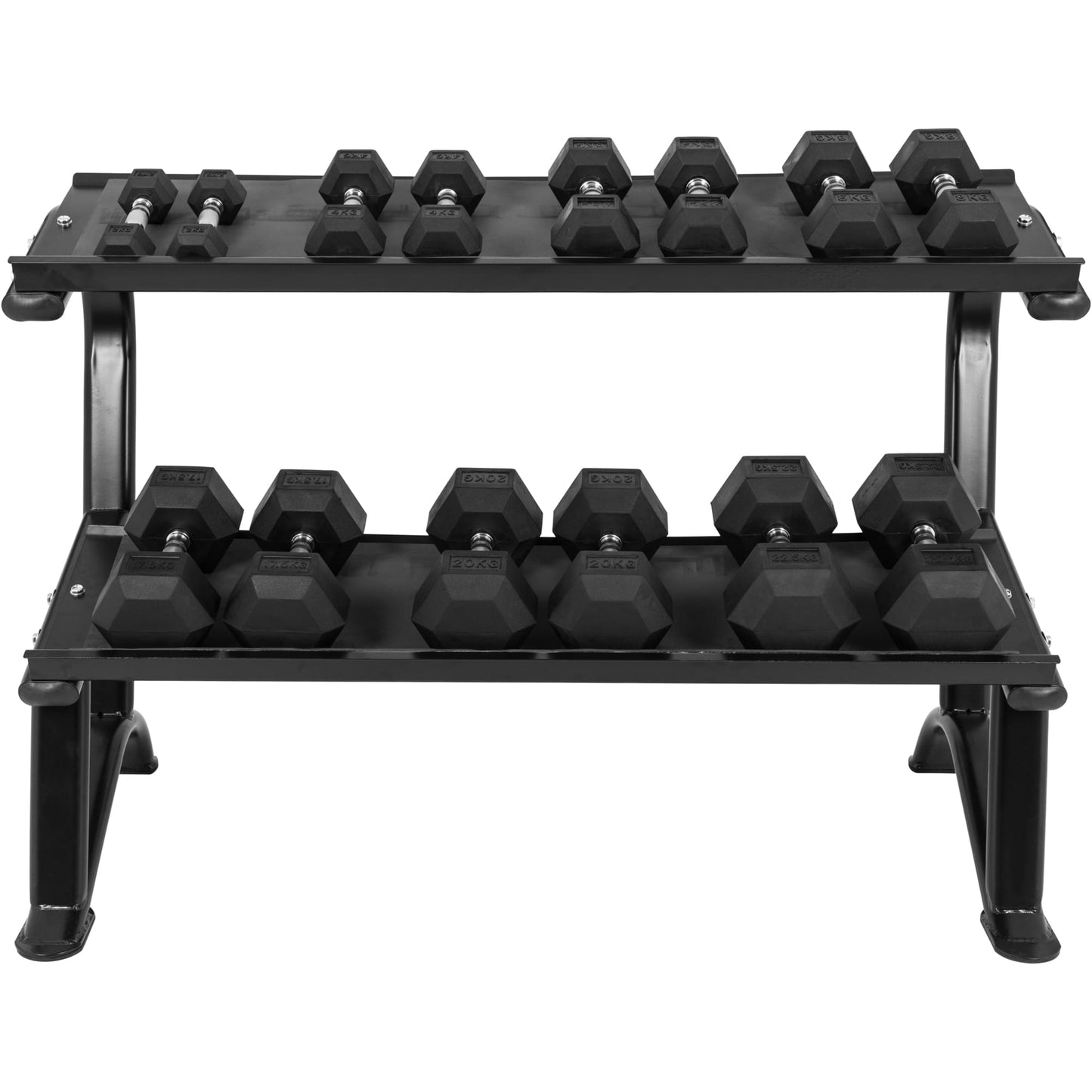 Rack de rangement pour haltères hexagonaux