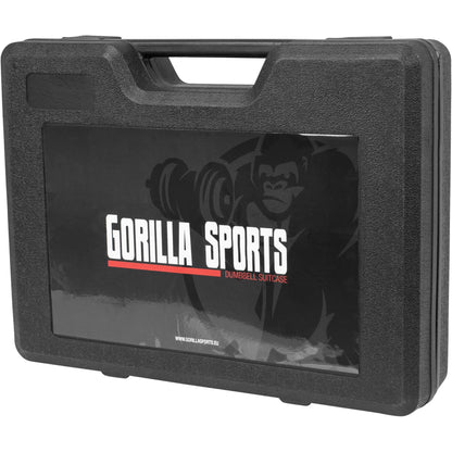 Set d’haltères courts 20 kg avec mallette - Gorilla Sports France