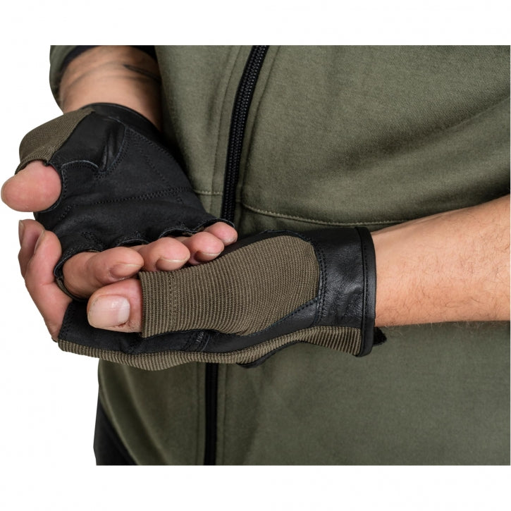 Gants pour musculation en cuir