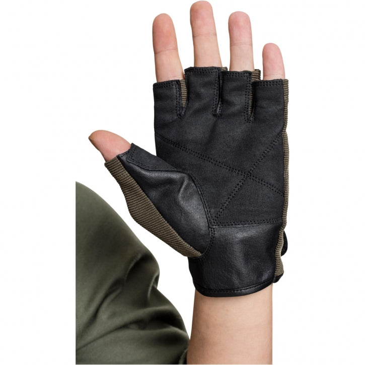 Gants pour musculation en cuir