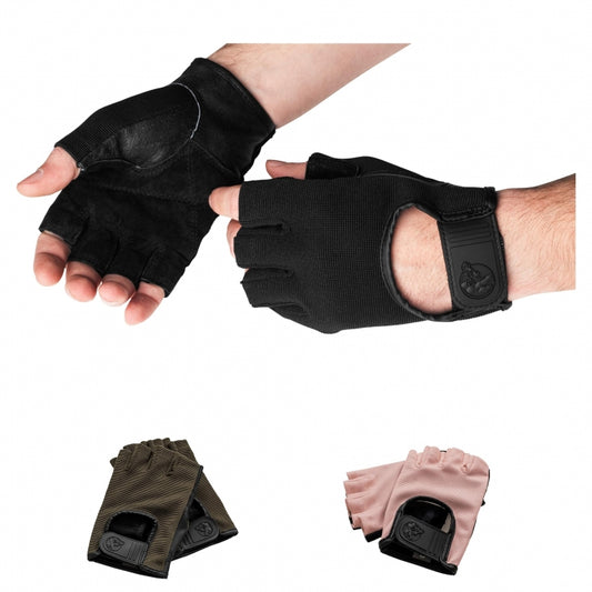 Gants pour musculation en cuir