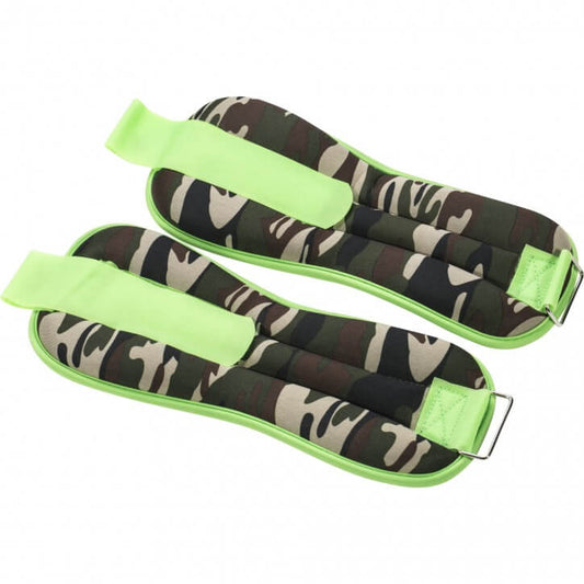 Paire de bandes lestées flashy camouflage - Gorilla Sports France