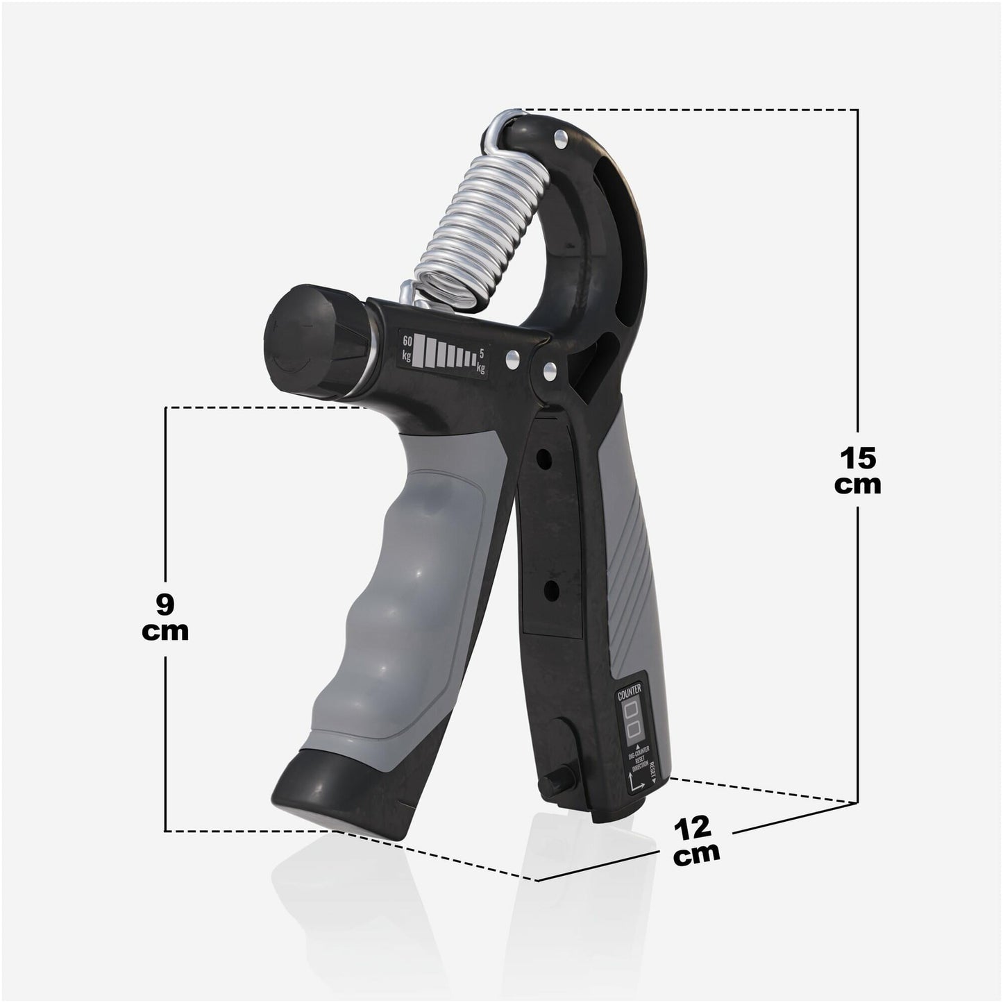 Handgrip réglable avec compteur