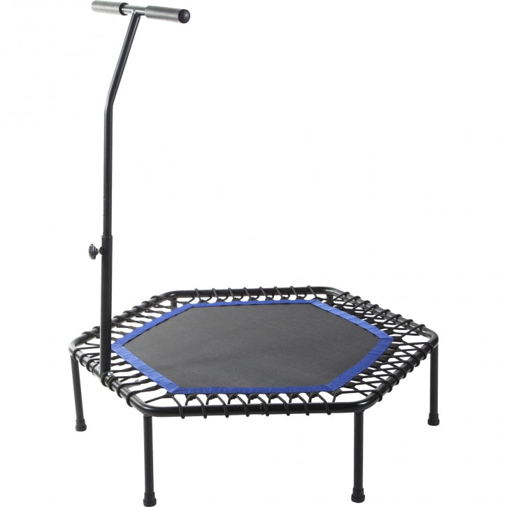 Trampoline pour fitness avec guidon