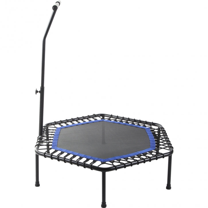 Trampoline pour fitness avec guidon