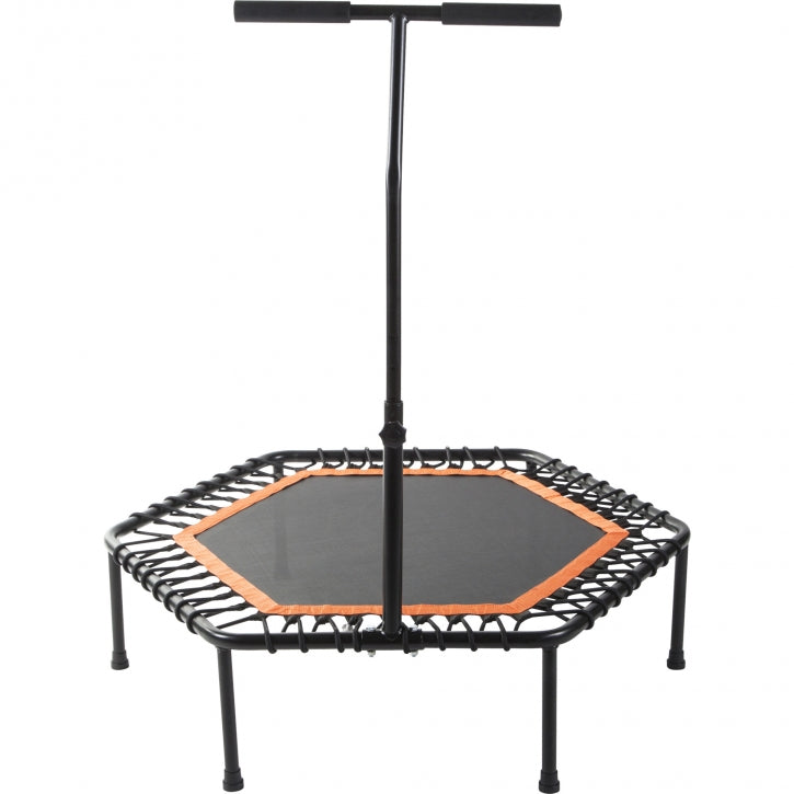 Trampoline pour fitness avec guidon