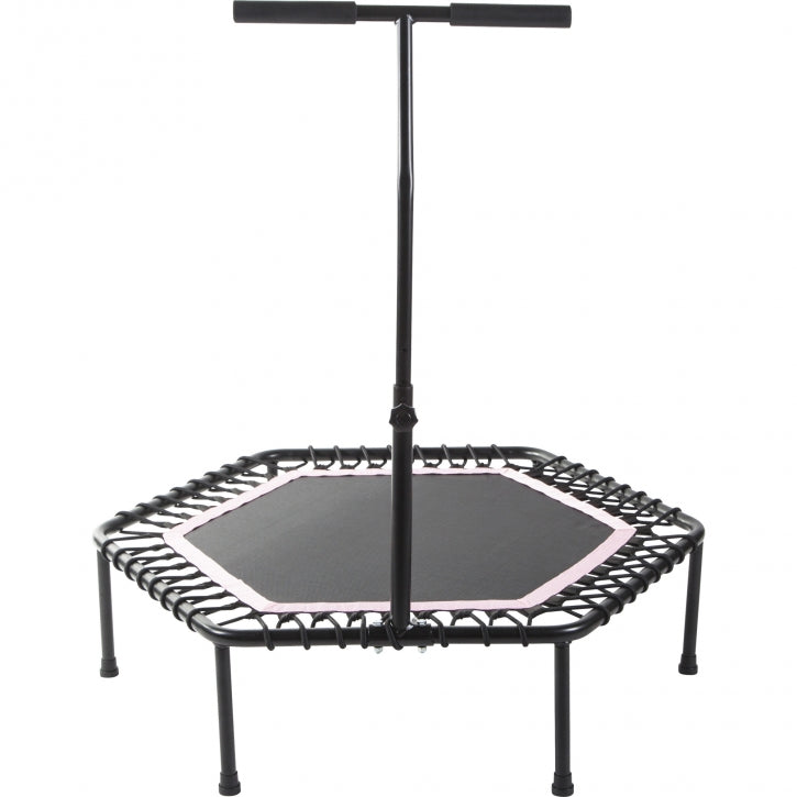 Trampoline pour fitness avec guidon