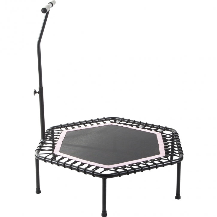 Trampoline pour fitness avec guidon