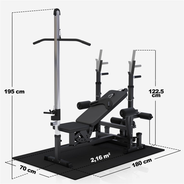 Set de musculation universel 46 pièces