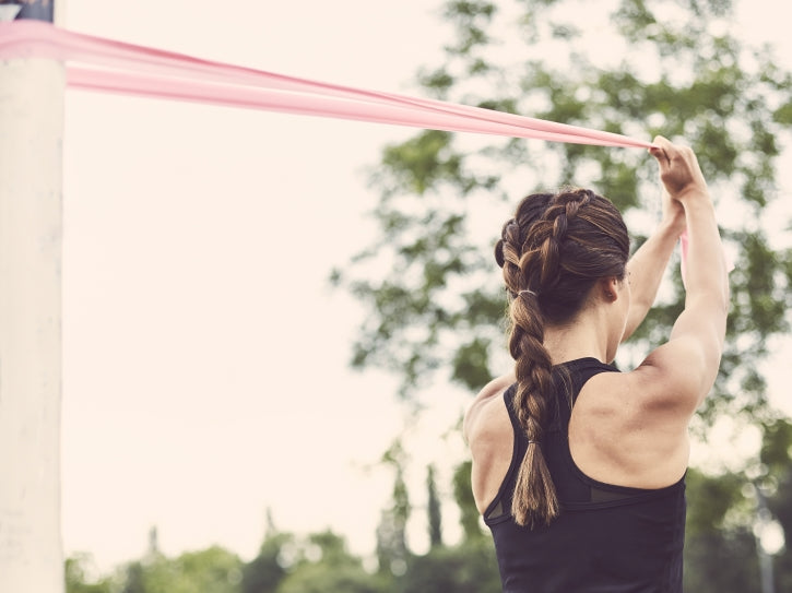 Bande élastique de fitness en latex