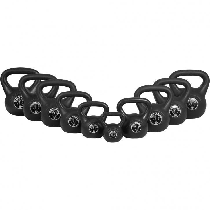 US Kettlebell en plastique - Gorilla Sports France