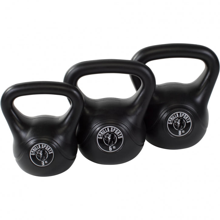 Kettlebell en plastique