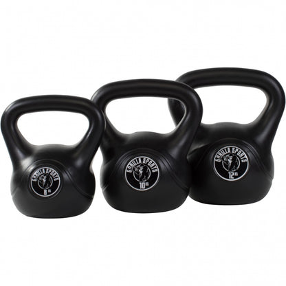 Kettlebell en plastique