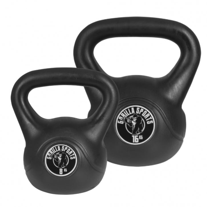 Kettlebell en plastique