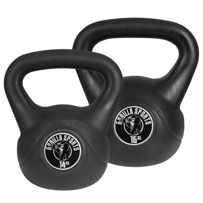 Kettlebell en plastique