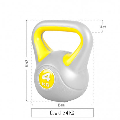 Kettlebell Stylish en plastique