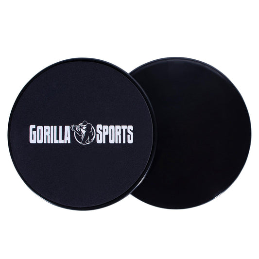 Lot de 2 disques à glisse à double face - Gorilla Sports France