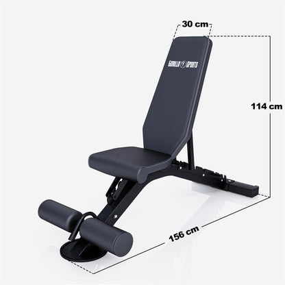 Banc de musculation réglable