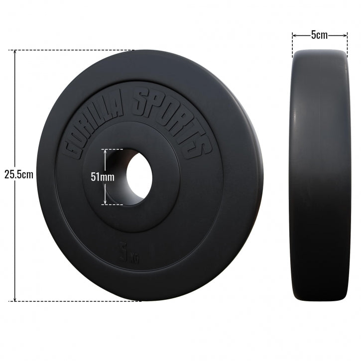 Disque olympique en plastique 50/51mm