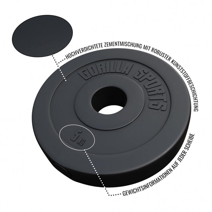 Disque olympique en plastique 50/51mm