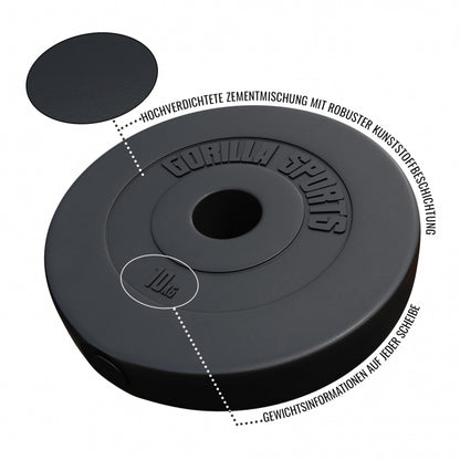 Disque olympique en plastique 50/51mm