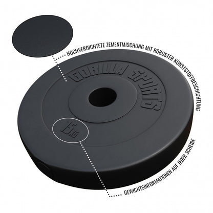 Disque olympique en plastique 50/51mm