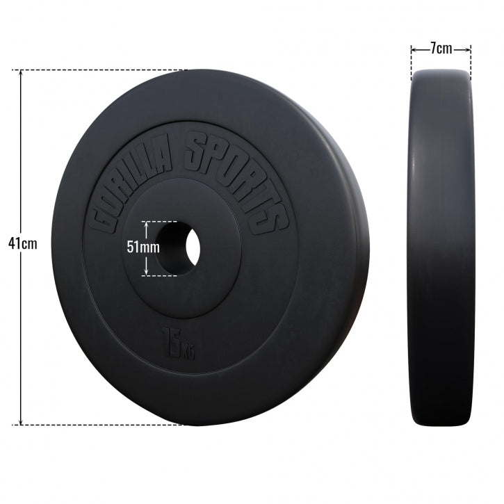 Disque olympique en plastique 50/51mm