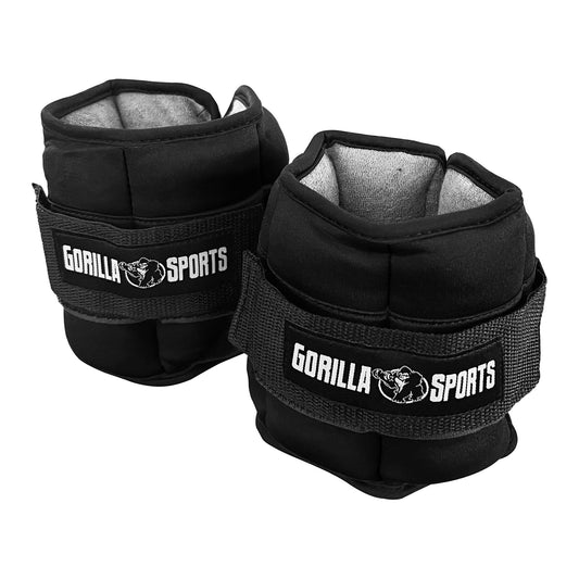 Poids Cheville et Poignets (0,45 - 2,25 kg) - Gorilla Sports France