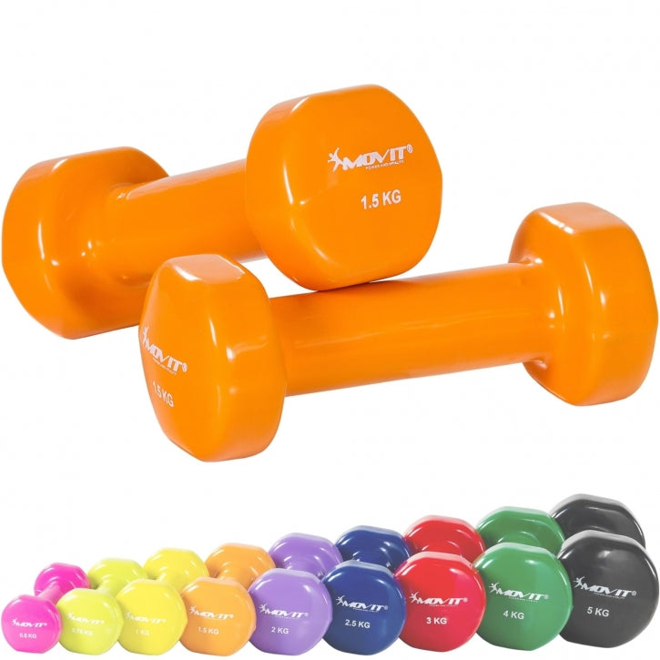 MOVIT® Set d’haltères fitness 2 pièces