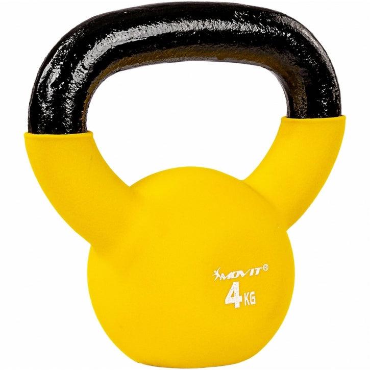 Kettlebell en fonte avec revêtement en néoprène - Gorilla Sports France