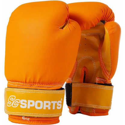 ScSports® Set de boxe DG 01, orange