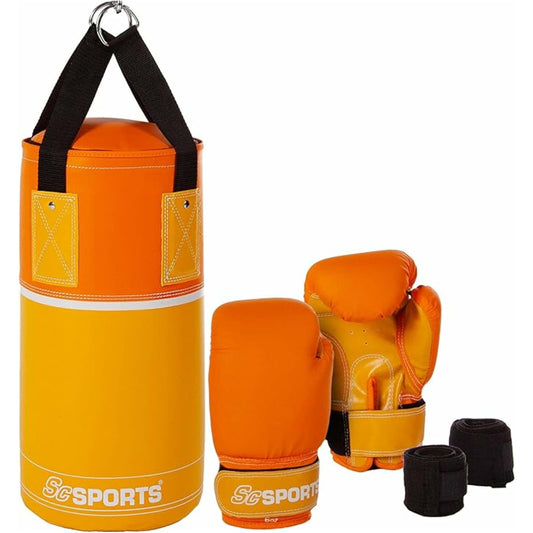 ScSports® Set de boxe DG 01, orange