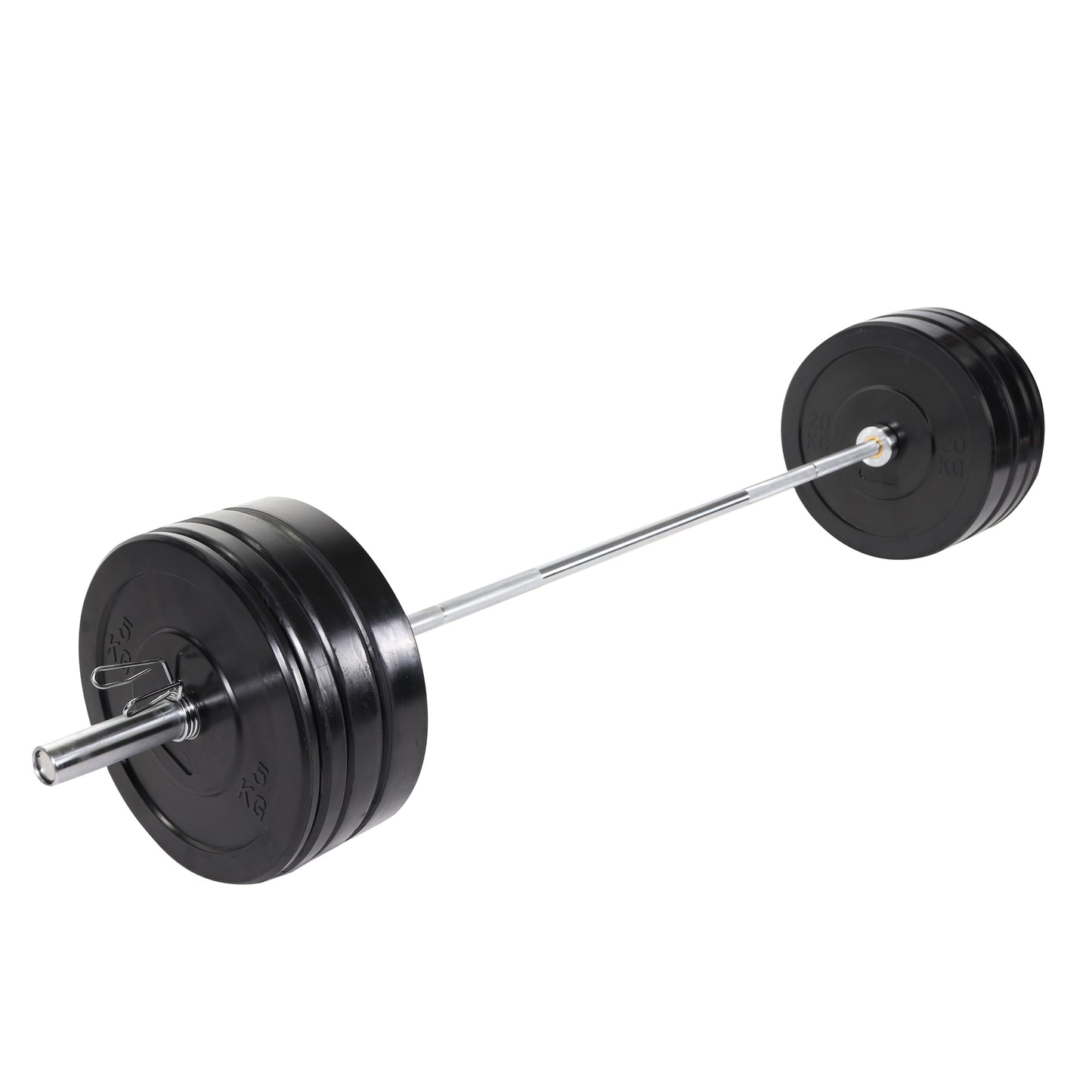 Set d'haltères olympiques Bumper 140 kg