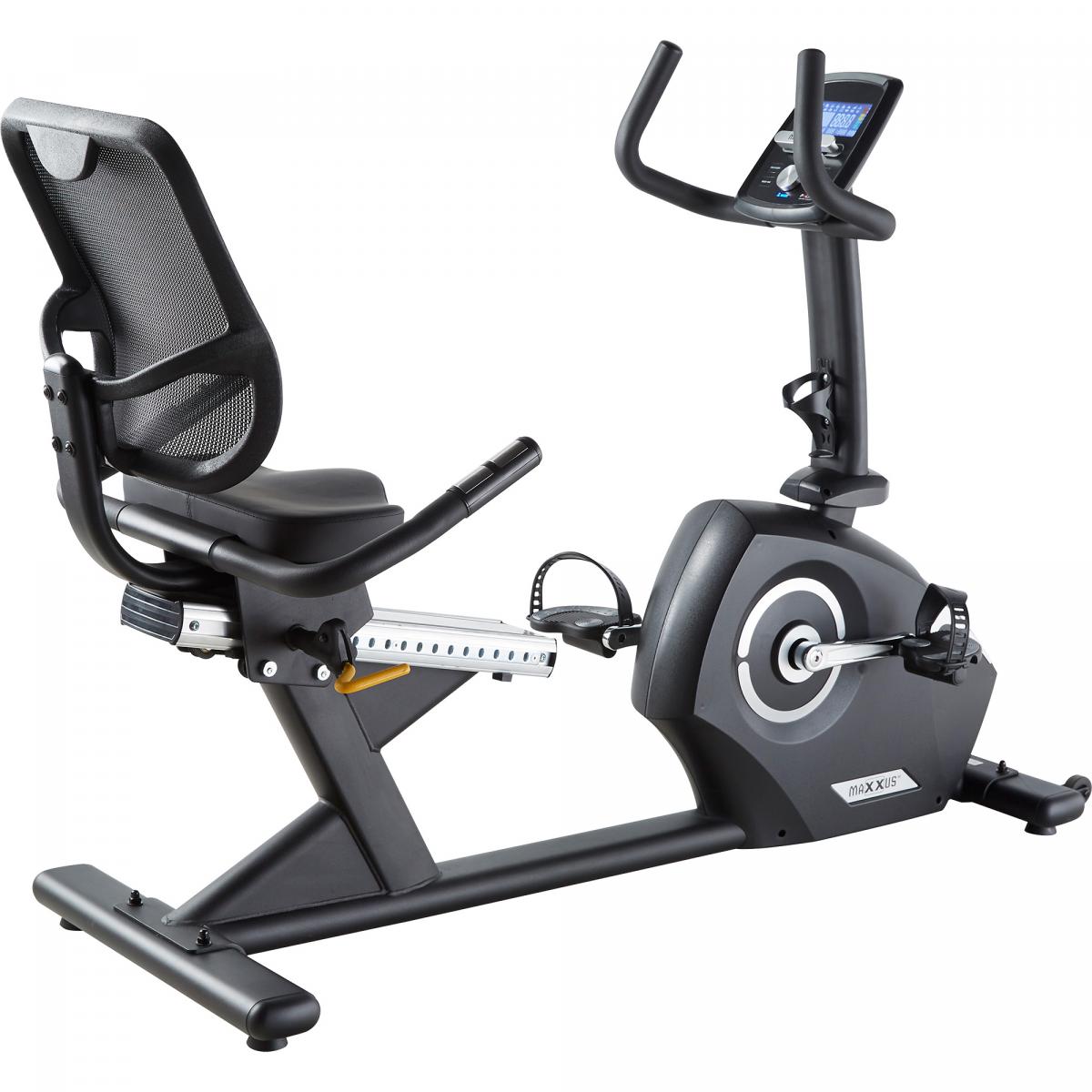 MAXXUS® Vélo d'appartement semi-allongé Recumbent Bike 4.2R