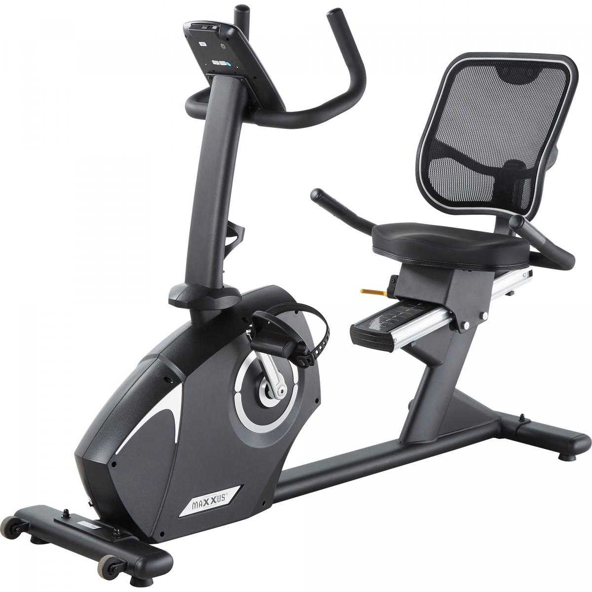 MAXXUS® Vélo d'appartement semi-allongé Recumbent Bike 4.2R