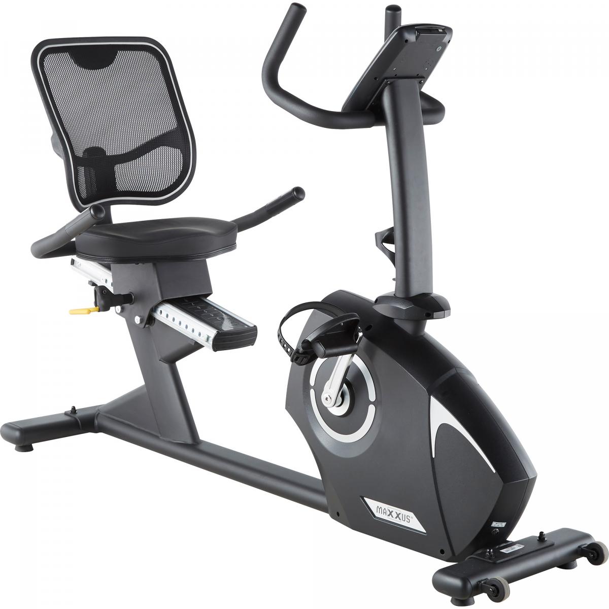 MAXXUS® Vélo d'appartement semi-allongé Recumbent Bike 4.2R