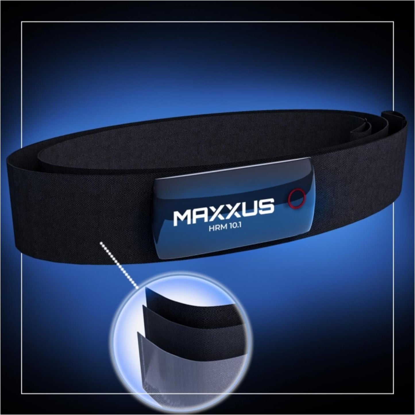 MAXXUS® Moniteur de fréquence cardiaque HRM 10.1